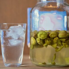 発酵カフェ＆アトリエ　コナレルの梅ドリンク