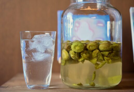 発酵カフェ＆アトリエ　コナレルの梅ドリンク